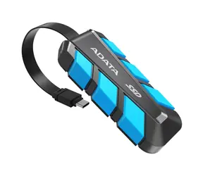ADATA SC740 500GB modrá / SSD / Externí / čtení: 1050MBps / zápis: 1000MBps / Type-C 3.2 Gen 2