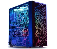 Aerocool Skribble RGB  černá / ATX / 2x USB-A 3.0 / 3x 120mm / bez zdroje / průhledná bočnice 