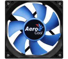Aerocool Motion 8  černá / 80mm / Hydraulic Bearing / 25.3 dB @ 2000 RPM / 36.5 CFM / 4-Pin 