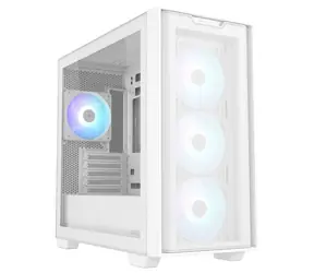 ASUS A21 PLUS černá / M-ATX / 2xUSB-A / 4x 120 mm / bez zdroje / průhledná bočnice