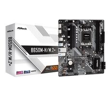 ASRock B650M-H/M.2+ / AMD B650 / DDR5 / SATA III / USB 3.2 / GLAN / sc.AM5 / mATX
