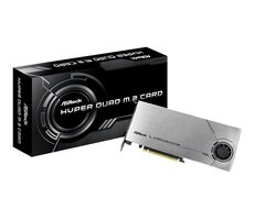 ASRock Hyper Quad M.2 Card / PCIe 4.0 x16 / 4 x M.2