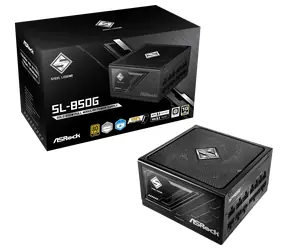 ASRock Steel Legend SL-850G / ATX / 850W / 80 Plus Gold / 135 mm / Modulární