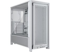 CORSAIR FRAME 4000D RS bílá / E-ATX / 1x USB-C 3.2 / 2x USB-A / bez zdroje / průhledná bočnice
