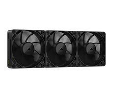 Corsair iCUE link RX120 MAX 3 ks černa / 120mm / Hydraulic bearing / 400-2000 RPM /29 dB