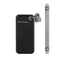 Verbatim Pocket SSD Externí disk 1TB černá / USB-C 3.2 Gen 2 / R: 1000MBs / W: 1000MBs 