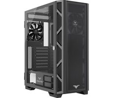 PREYON Nest Meshy černá / ATX / USB-A 3.0 / 2x USB-A 2.0 / 2x 120mm / bez zdroje / průhledná bočnice 