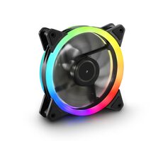 Sharkoon SHARK Blades RGB černá / větráček / 120mm / RGB / 18.2 dBA / 1200 RPM / 94,8 m3h