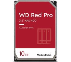 WD Red Pro WD103KFBX 10TB / HDD / 3.5" / SATA 6GBs / čtení: 267MBps / zápis: 267MBps / 7200RPM / 512MB cashe