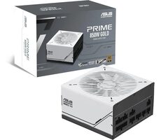 ASUS Prime AP-850G bílá / ATX / 850W / 80 Plus Gold / 135 mm / modulární