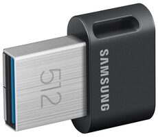 SAMSUNG Fit Plus 512GB černá / Flash Disk / USB-A 3.2 Gen 1 - (USB-A 3.0)