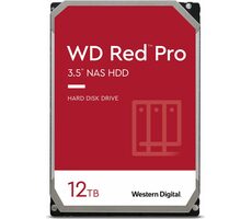 WD Red Pro 12TB / HDD / 3.5" SATA III / 7 200 rpm / 512MB cache / 5y / pro NAS