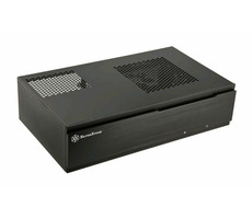 Rozbaleno - SilverStone ML06B Milo černá / Mini-ITX / 2x USB 3.0 / bez zdroje / rozbaleno