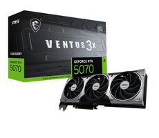 MSI GeForce RTX 5070 12G VENTUS 3X OC / 12GB GDDR7 / PCI-E / 3x DP + HDMI 