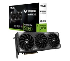 ASUS TUF GeForce RTX 5060 OC Edition 8GB / 2677MHz / 8GB GDDR7 / 128-bit / 1x HDMI + 3x DP / 550W (8)