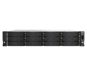 QNAP TS-h1277AXU-RP-R7-32G / 12x HDD / AMD 7 7000 3.8 GHz / 32 GB DDR5 / 12x 3.5" SATA + 2x M.2 / 2x2.5GLAN/ 2x 10GLAN