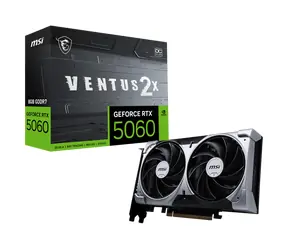 MSI GeForce RTX 5060 8G VENTUS 2X OC / 2535MHz / 8GB GDDR7 / 128-bit / 1x HDMI + 3x DP / 550W (8)