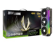 ZOTAC GeForce RTX 5070 Ti AMP Extreme Infinity Ultra 16GB / 2295 - 2572Mhz / 16GB GDDR7 / 256bit / 1x HDMI + 3x DP