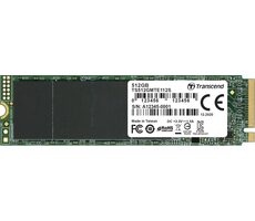 TRANSCEND MTE112S 512GB / M.2 2280 Gen 3 / RW: 1700/900 MBps / IOPS: 160K/140K / MTBF 2.0mh / 5y