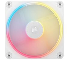 Corsair iCUE LINK LX120-R RGB bílá / 120 mm / 36 dB @ 2400 RPM / 70 CFM / PWM