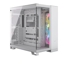 Corsair iCUE 6500X RGB bílá / ATX / 4x USB-A 3.1 / 1x USB-C 3.2 / 3x 120mm / bez zdroje / průhledná bočnice 