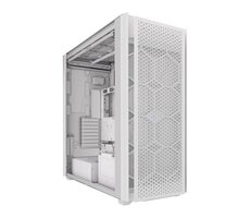 Corsair iCUE 9000D RGB bílá / ATX / 4x USB-A 3.1 / 2x USB-C 3.2 / bez zdroje / průhledná bočnice 