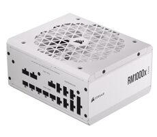 Corsair RM1000x bílá / 1000W / 80PLUS Gold / Plně modulární / 140 mm / Aktivní PFC