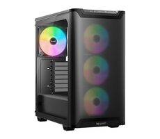 be quiet! Pure Base 501 LX / ATX / 2x USB-A / 1x USB-C / 3x 120mm / 1x 140mm / bez zdroje / průhledná bočnice 