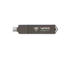 Patriot VIPER PVP30 1TB šedá / Externí SSD / R: 1000MBs / W: 1000MBs / USB-C 3.2 Gen 2
