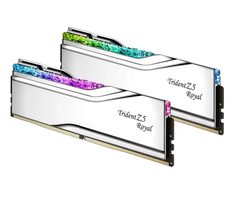 G.Skill Trident Z5 Royal RGB 48GB (2x24GB) 8400Mhz stříbrná / CL40-52-52-134 / DIMM / Non-ECC / XMP 3.0