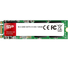 Rozbaleno - Silicon Power M.2 2280 A55 128GB / Interní SSD / M.2 / SATA III / čtení:560MBs / zápis:530MBs / TLC / rozbaleno