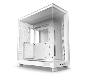NZXT H6 Flow bílá / ATX / 2x USB-A 3.2 / 1x USB-C 3.2 / 3x120mm / bez zdroje / průhledná bočnice 