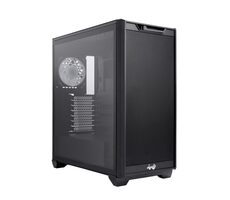 InWin D5 černá / E-ATX / 2x USB-A 3.2 / 1x USB-C 3.2 / 1x 120mm / bez zdroje / průhledná bočnice
