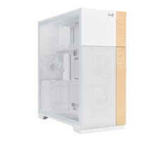 InWin F5 bílá / E-ATX / 2x USB-A 3.2 / 1x USB-C 3.2 / 3x 120mm / bez zdroje / průhledná bočnice 
