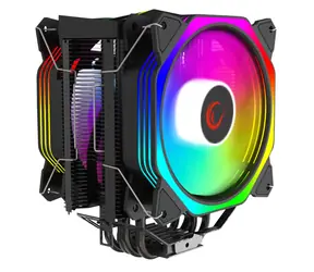 Rampage Octagon C60 černá / 2x 120mm / TDP 180W / 29 dB @ 1800 RPM / 57 CFM / Intel + AMD 