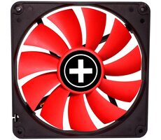 Xilence XF051 Performance C PWM Serie červená / 140mm ventilátor / 30 dB @ 1500 RPM / Hydro Bearing / 62.05 CFM / 4-Pin 
