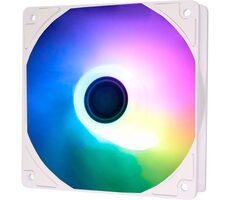 Xilence Performance A+ ARGB bílá / 120mm ventilátor / 32.5 dB @ 1500 RPM / Hydro Bearing / 68.2 CFM / 4-Pin PWM + 3-Pin