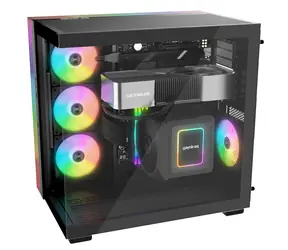 be quiet! Light Base 600 LX ARGB černá / ATX / 2x USB-A / 1x USB-C / 4x 120mm / bez zdroje / průhledná bočnice
