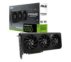 ASUS PRIME GeForce RTX 5050 OC 8GB / 2707MHz / 8GB GDDR6 / 128-bit / 1x HDMI + 3x DP / 550W (8)
