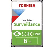 Toshiba S300 Pro 6TB / 3.5" / 7 200 rpm / 512MB cache / SATA III / CMR