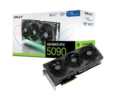 Rozbaleno - PNY RTX 5090 OC Triple Fan 32GB / 2400MHz / 32GB GDDR7 / 512-bit / 1x HDMI + 3x DP / 1000W (16) / rozbaleno