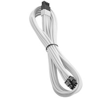 Rozbaleno - CableMod PRO ModMesh C-Series 8-Pin PCIe kabel pro Corsair RMi & RMx & RM (600 mm) - bílá / rozbaleno