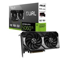 ASUS DUAL GeForce RTX 5060 Ti 8GB / 2632MHz / 8GB GDDR7 / 128-bit / 1x HDMI + 3x DP / 550W (8)