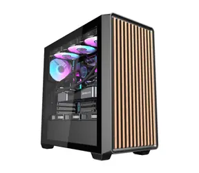 Darkflash DS900WD černá / ATX / 2x USB-A / 4x ventilátor / průhledná bočnice / bez zdroje 
