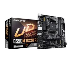 Gigabyte B550M DS3H R2 / AMD B550 / AM4 / 4x DDR4 / PCIEx16 / 1x GLAN / mATX