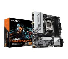 Gigabyte B650 GAMING PLUS / B650 / AM5 / 4x DDR5 / 2x PCIEx16 / 1x 2.5GLAN / mATX