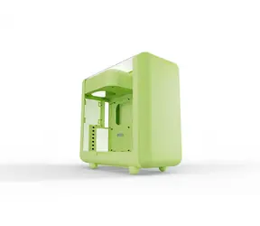 Hyte X50 Matcha Milk / ATX / 2x USB-A 3.2 / 1x USB-C 3.2 / bez zdroje / průhledná bočnice 