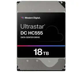 WD Ultrastar DC HC555 18TB / HDD / 3.5" SAS III / 7 200 rpm / 512MB cache / 5y / pro datová centra