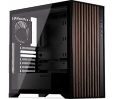 KRUX Palum černá / PC skříň / micro-ATX / 1x USB-C 3.1 & 1x USB-A 2.0 / průhledná bočnice / bez zdroje 