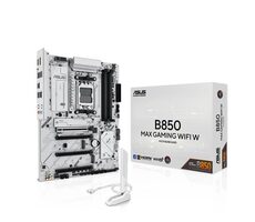 Rozbaleno - ASUS B850 MAX GAMING WIFI bílá / B850 / 4x DDR5 / 1x 2.5GLAN / Wi-Fi 6 / ATX / rozbaleno